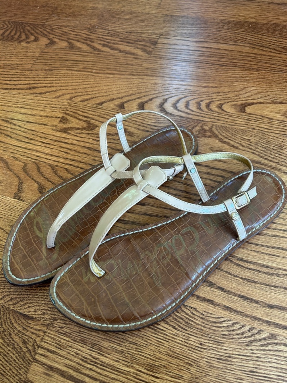Sal Edelman Gigi Beige Sandals
